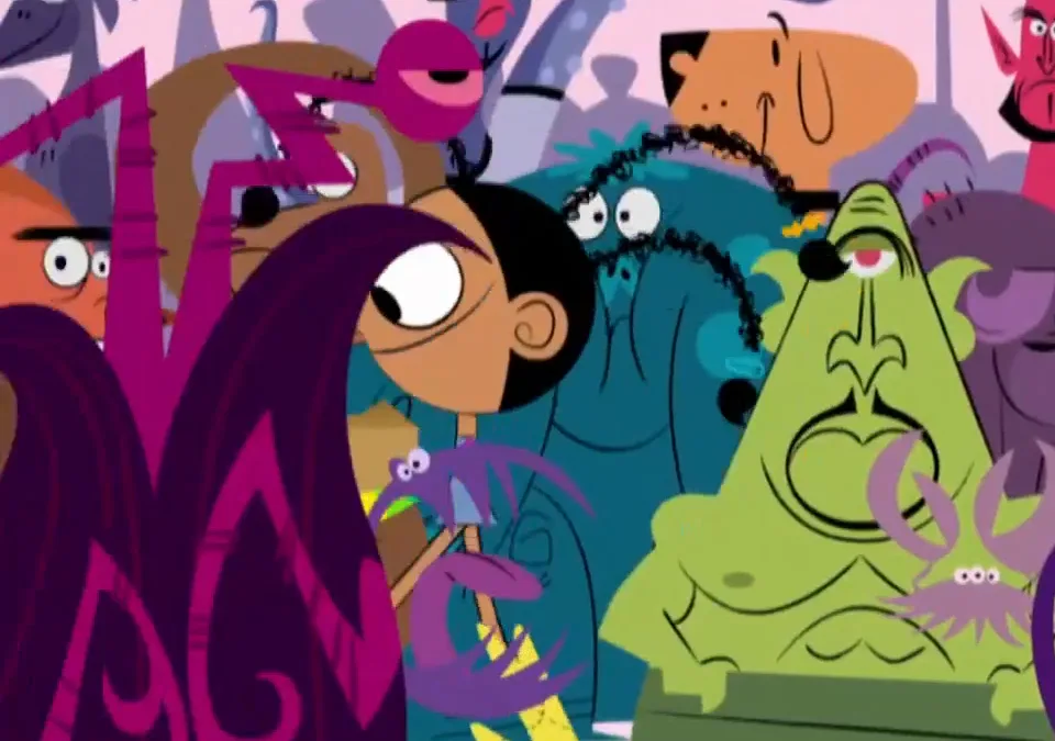 Foster's Home Imaginary Friends: Mac yells at Goo cover