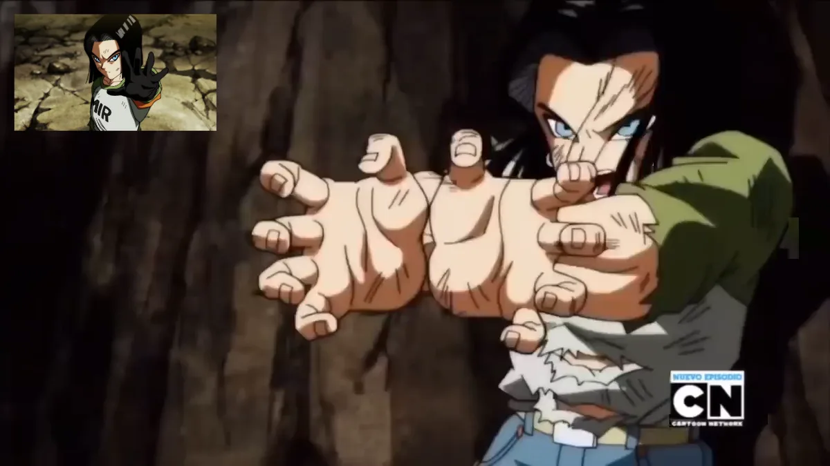 Jiren VS Goku, Freezer y N17 DBS ESP LATINO cover