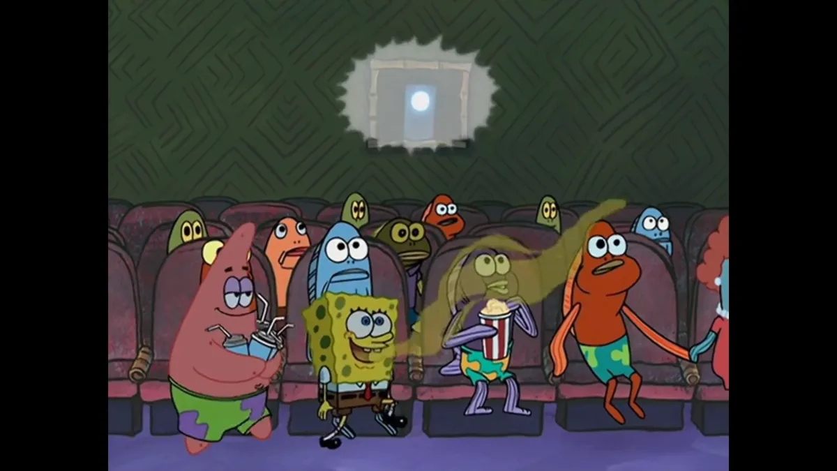 Spongebob - Bad Breath Movie Scene cover