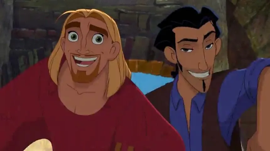 The Road to El Dorado - Gambling Scene cover